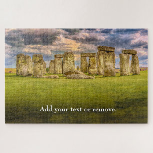 Stonehenge stone monument, Wiltshire, Engeland: Legpuzzel