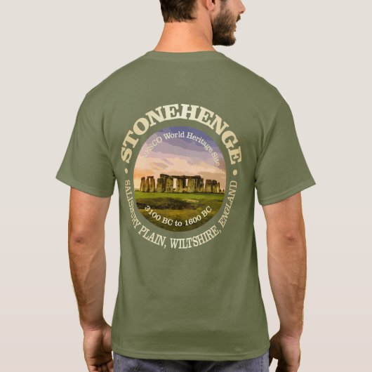Stonehenge T-shirt (Achterkant)