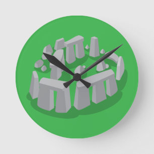 Stonehenge van Engeland Ronde Klok