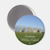 Stonehenge Wiltshire, Angleterre Magnet (Recto/Verso)