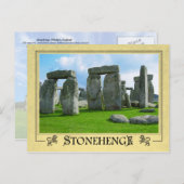Stonehenge, Wiltshire, Engeland Briefkaart (Voorkant / Achterkant)