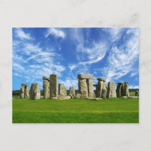 Stonehenge, Wiltshire, Engeland Briefkaart