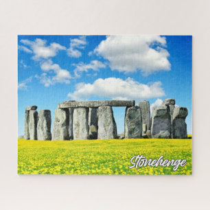 Stonehenge, Wiltshire, Engeland, Verenigd Koninkri Legpuzzel