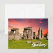 Stonehenge, Wiltshire, England, UK Feestdagenkaart (Voorkant / Achterkant)