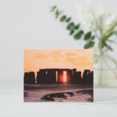 Stonehenge, Winter Solstice Briefkaart (Staand voorkant)