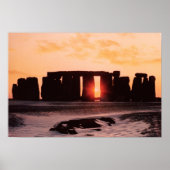 Stonehenge, Winter Solstice Poster (Voorkant)