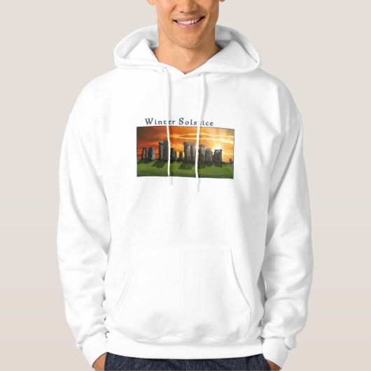 STONEHENGE WINTEROPLOSSING HOODIE (Voorkant)