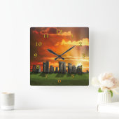 STONEHENGE WINTEROPLOSSING VIERKANTE KLOK (Huis)