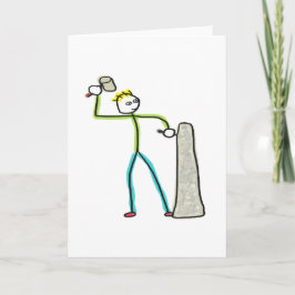 Stonemason Stickman Kaart