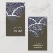 Stonemasons, travailleurs de pierre cartes de visi (Devant / Derrière)