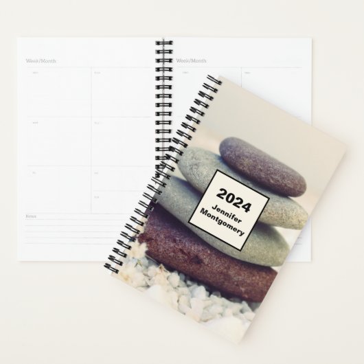 Stones empilées Méditative Cairn (Devant avec enveloppe)