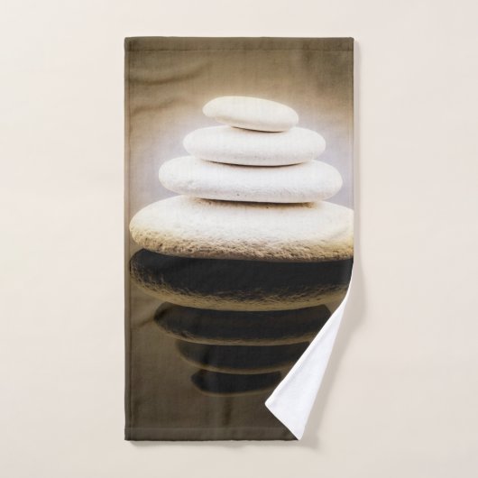 Stones Zen Cool élégantes (Serviette à main)
