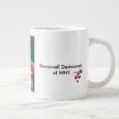 Stonewall Democrats de WNY Recruted Mug (Droite)