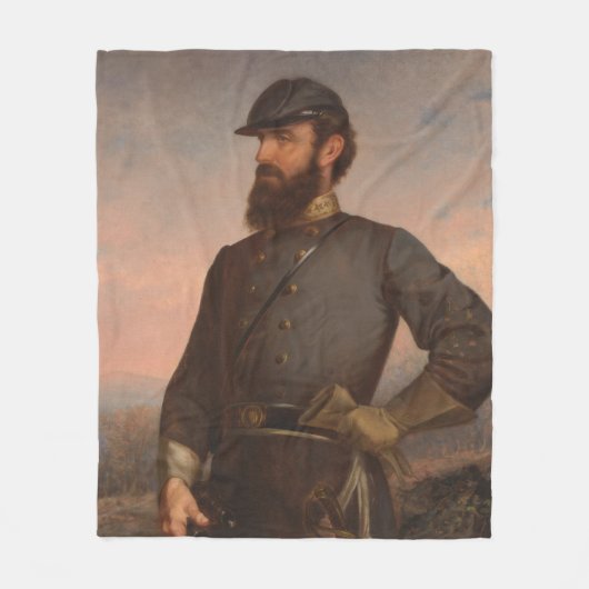Stonewall Jackson Fleece Deken (Voorkant)
