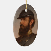 Stonewall Jackson Keramisch Ornament (Rechts)