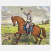 STONEWALL JACKSON OP LITTLE FLEECE DEKEN (Voorkant (Horizontaal))