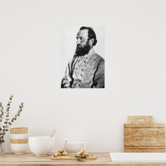 Stonewall Jackson Poster (Keuken)