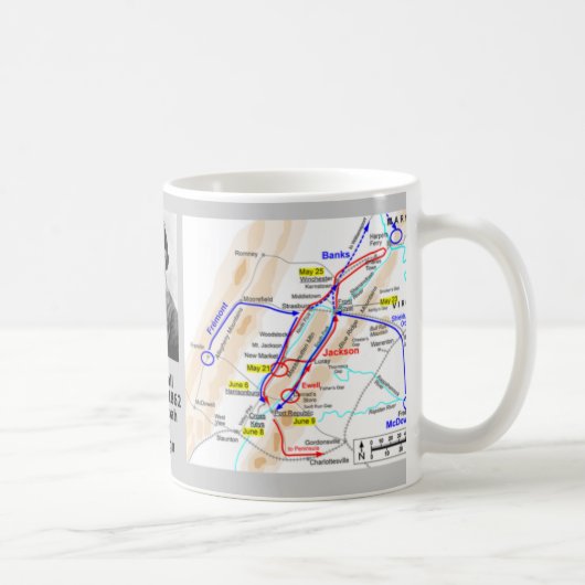 Stonewall Jackson's Valley Campaign Koffiemok (Rechts)