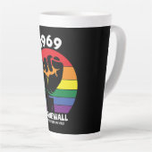 Stonewall Riot Remembrance Gay Pride Latte Mok (Rechterhoek)