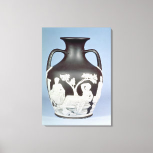 Stoneware, kopie van de Portland Vase Canvas Afdruk
