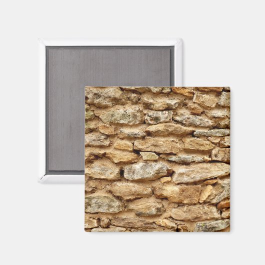 Stonework Square Magnet Magneet (Voorkant / Achterkant)