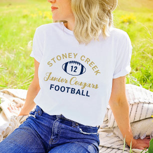 Stoney Creek Junior Cougars Football Wit Tri-Blend Shirt