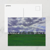 Stongehenge Salisbury Briefkaart (Voorkant / Achterkant)