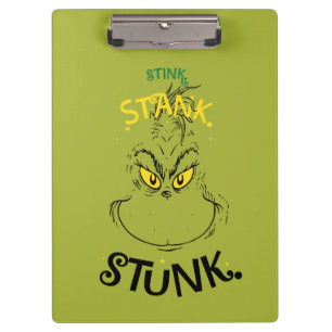 Stonk Stonkte Gestonken Meneer Grinch Klembord