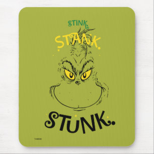 Stonk Stonkte Gestonken Meneer Grinch Muismat