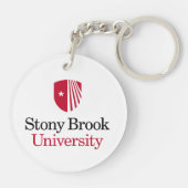 Stony Brook University | Woordmerk Sleutelhanger (Achterkant)