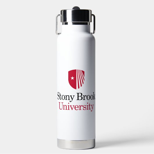 Stony Brook University | Woordmerk Waterfles (Voorkant)