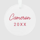 Stony Brook University | Zeewolven Ornament (achterkant)