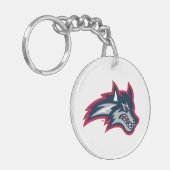 Stony Brook University | Zeewolven Sleutelhanger (Voorkant Links)