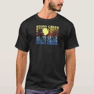 Stony Creek Connecticut Beach vs Steden Beach Beac T-shirt