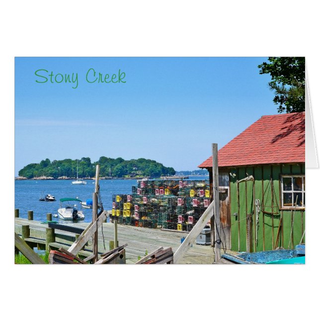 Stony Creek Notecard (Voorkant Horizontaal)