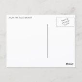 Stony Man-klippen in Shenandoah National Park Briefkaart (Achterkant)