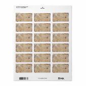 Stony patroon etiket (Full Sheet)