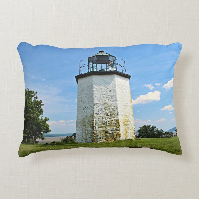 Stony Point Lighthouse, New York Accent Pillow Kussen (Voorkant)