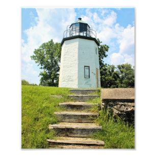Stony Point Lighthouse, New York Foto Afdruk