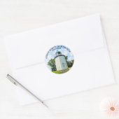Stony Point Lighthouse, Stickers ronds New York (Enveloppe)