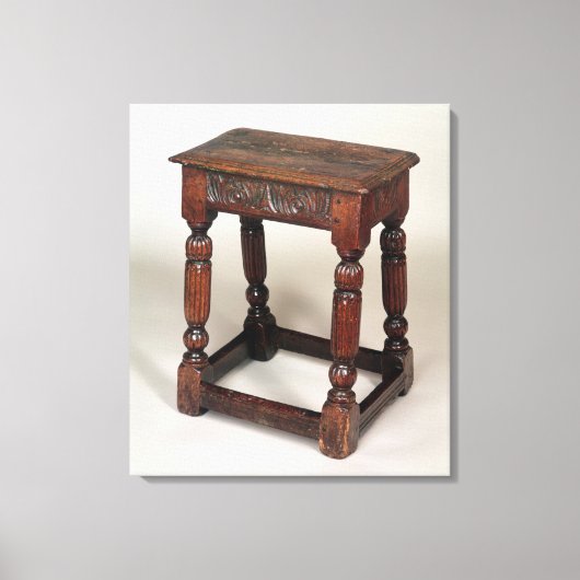 Stool Canvas Afdruk (Voorkant)