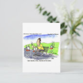 Stool Pigeons Funny Gifts T - shirts & Collectible Briefkaart (Staand voorkant)