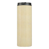 stoom afgestoten thermosbeker (Achterkant)