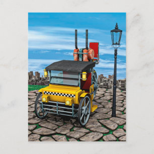 Stoom Cab-Taxi Briefkaart