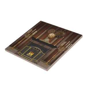  stoom Punk de Fireplace keramische tegel Tegeltje