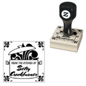 Stoomaroma's kookpot uit de keuken van 	rubberstempel (Gestempeld)