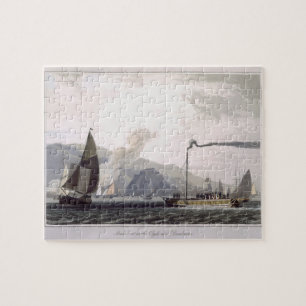 Stoomboot op de Clyde bij Dumbarton, van 'A Vo Legpuzzel