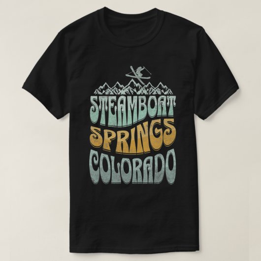 Stoomboot Springs TShirt (Design voorkant)