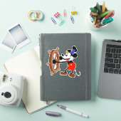 Stoomboot Willie Mickey Mouse Sticker (iPad Cover)