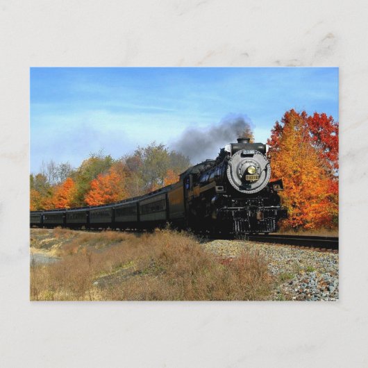 Stoomengine Briefkaart (Voorkant)